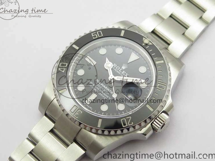 1229 Submariner 116610 LN Black Ceramic 316L Steel Noob 1:1 Best Edition V10. Stretchable 2865